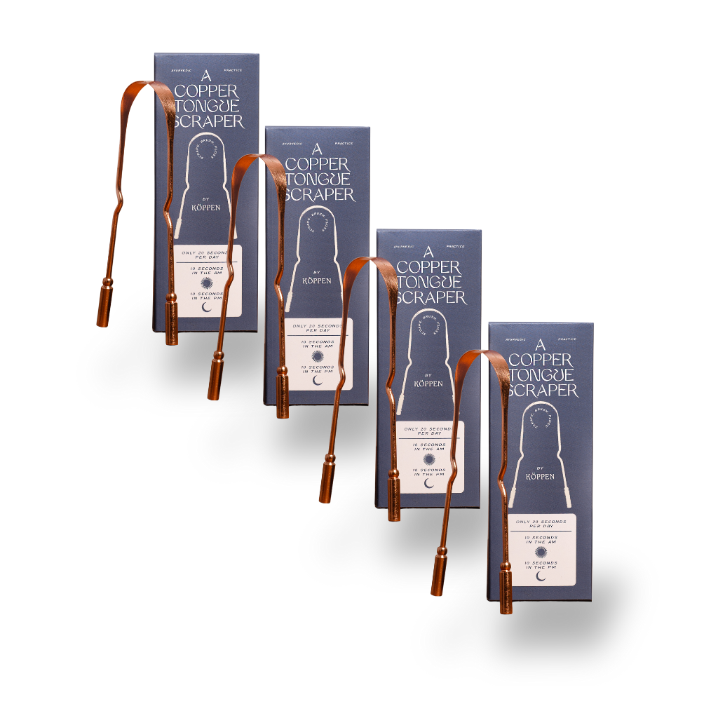 Pure Copper Tongue Scraper | Fresh Breath & Enhanced Taste