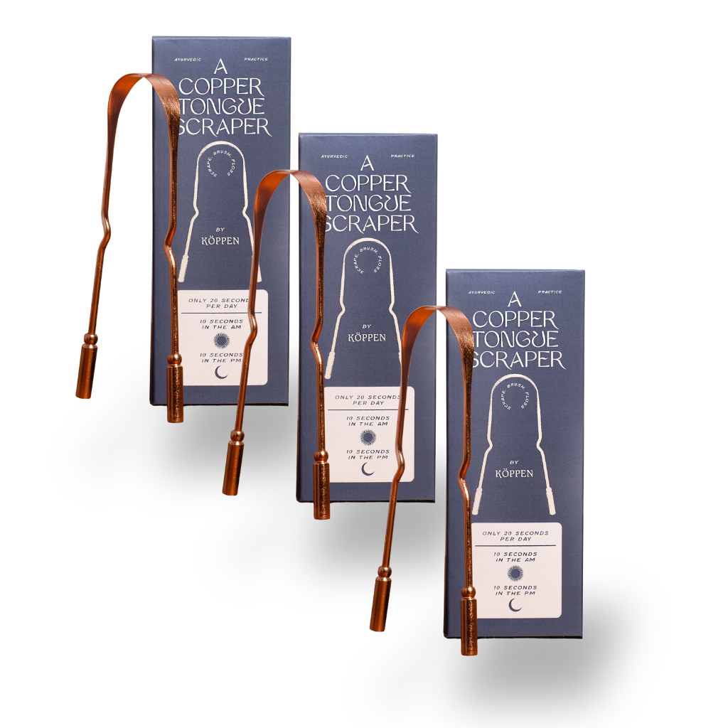 Pure Copper Tongue Scraper | Fresh Breath & Enhanced Taste