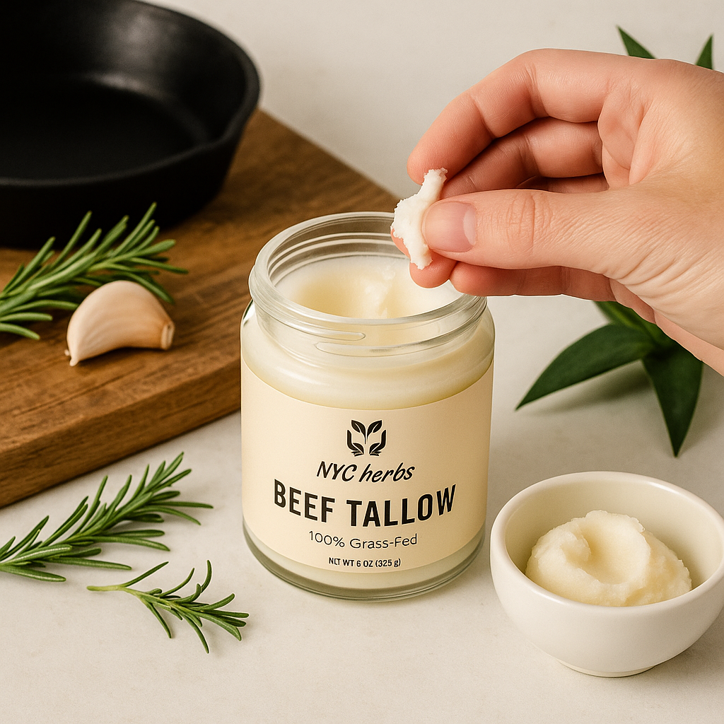 Grass-Fed Beef Tallow | Ancestral Cooking & Skin Food