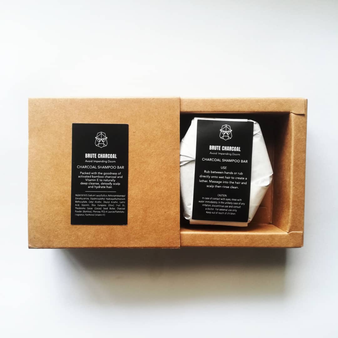 BruteCharcoal - All in One Shampoo + Conditioner